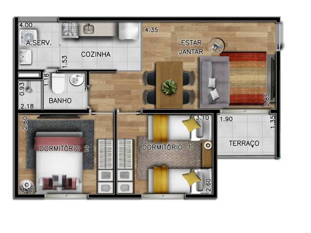 Apartamento para Venda em Cabreúva - 4