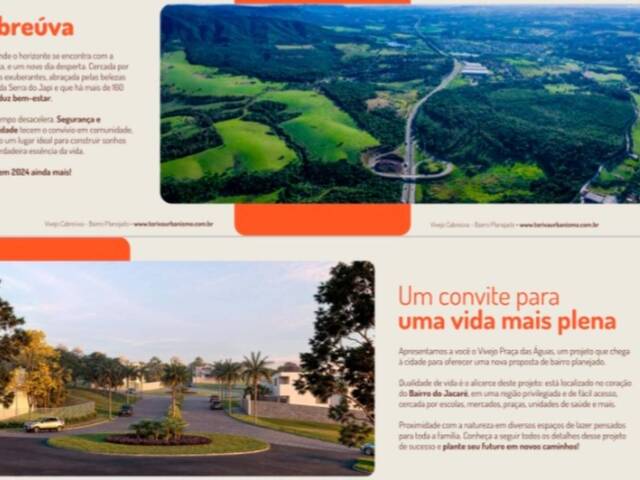 #TE00044 - Terreno para Venda em Cabreúva - SP